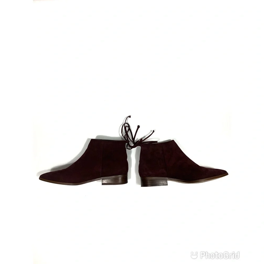 LIKE NEW ANTHROPOLOGIE Splendid Suede Booties Sz 6 - Picture 5 of 9
